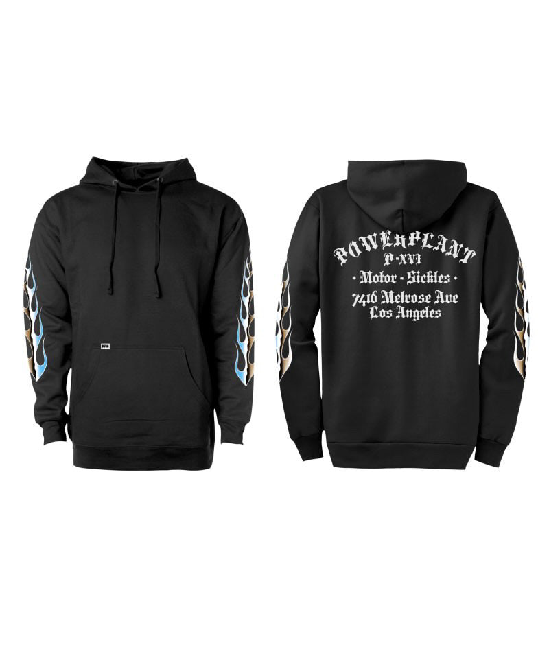 CHROME FLAME SICKLES HOODIE