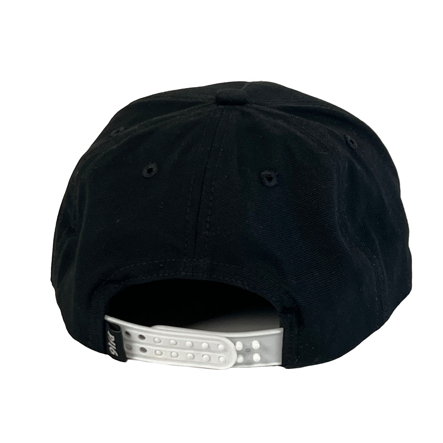 P16 BLING EMBROIDERED SNAPBACK - BLACK/WHITE