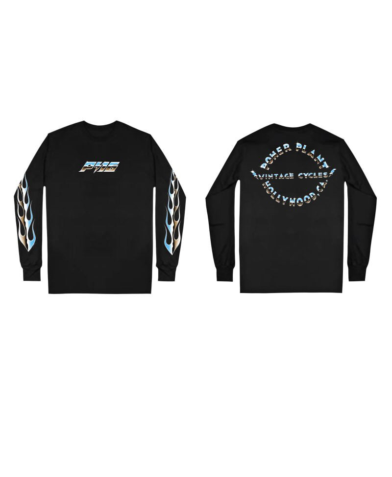CHROME FLAME L/S TEE