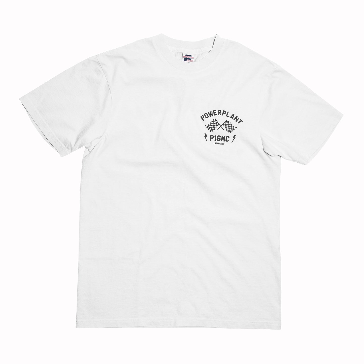 Powerplant Racing Flags Classic - White/Black