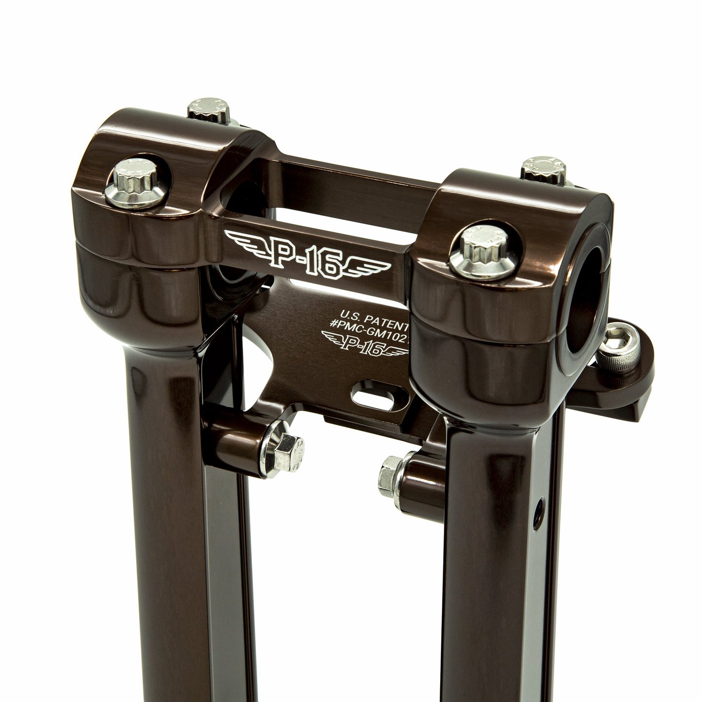 P16 RISERS GAUGE MOUNT-Parts-Powerplant Motorcycles