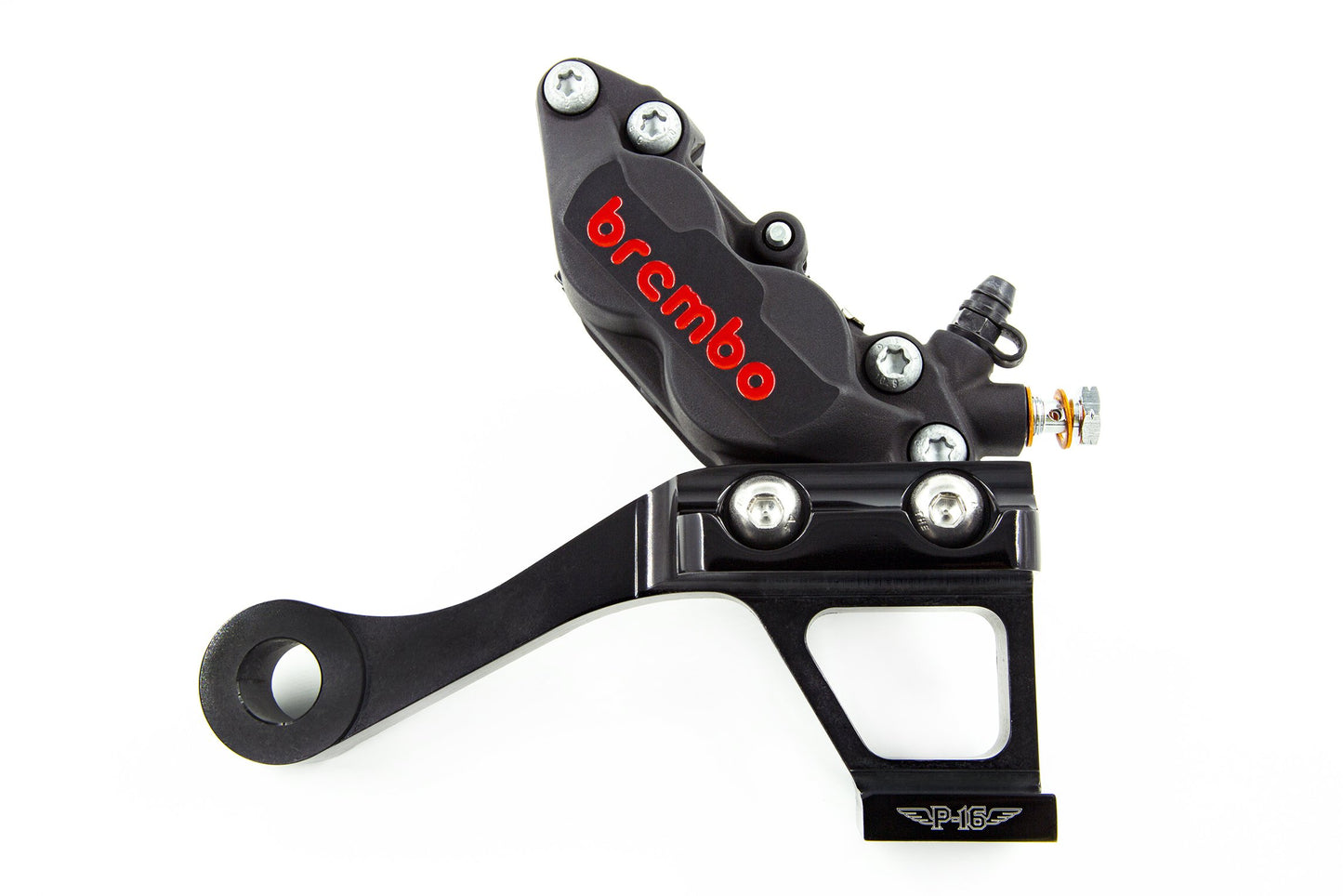 P16 FXR REAR BRAKE HANGER - BLACK-Parts-Powerplant Motorcycles