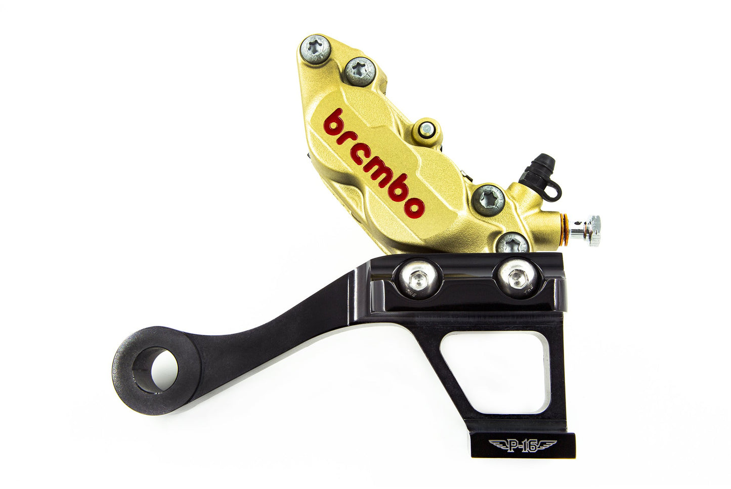 P16 FXR REAR BRAKE HANGER - BLACK-Parts-Powerplant Motorcycles