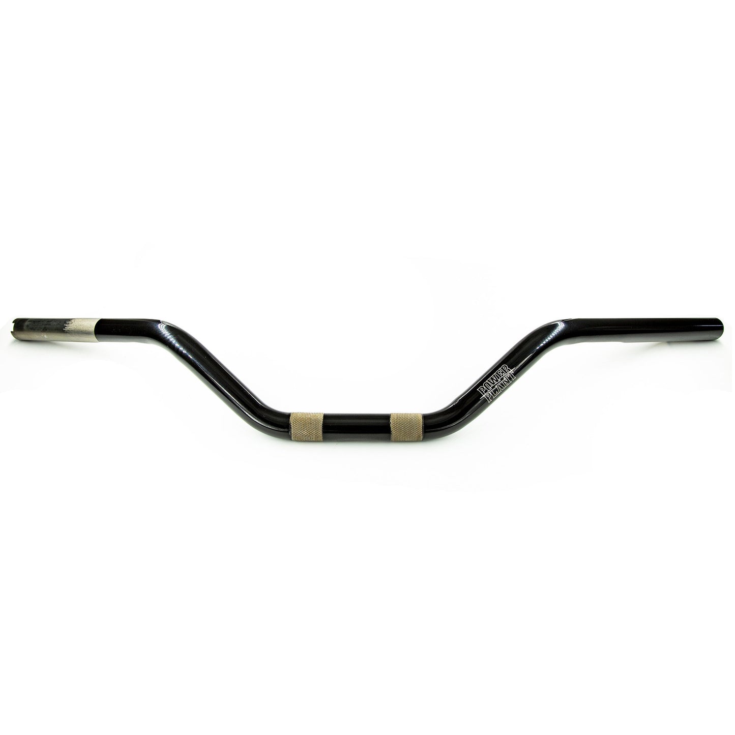 P16 V BEND CUSTOM HANDLEBAR - BLACK-Parts-Powerplant Motorcycles