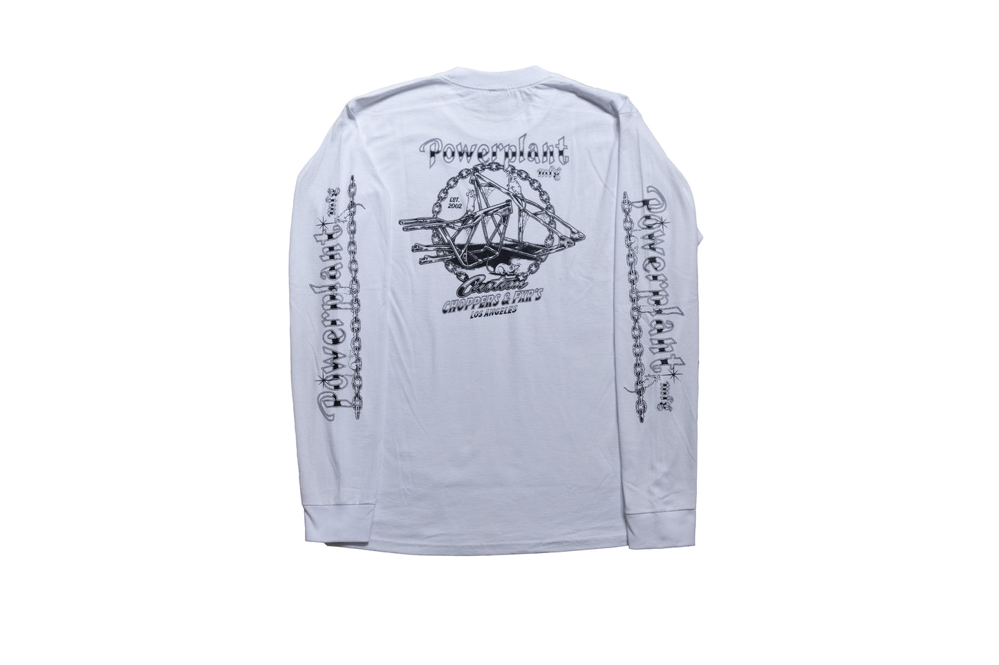 P16 Choppers & FXR Long Sleeve - White