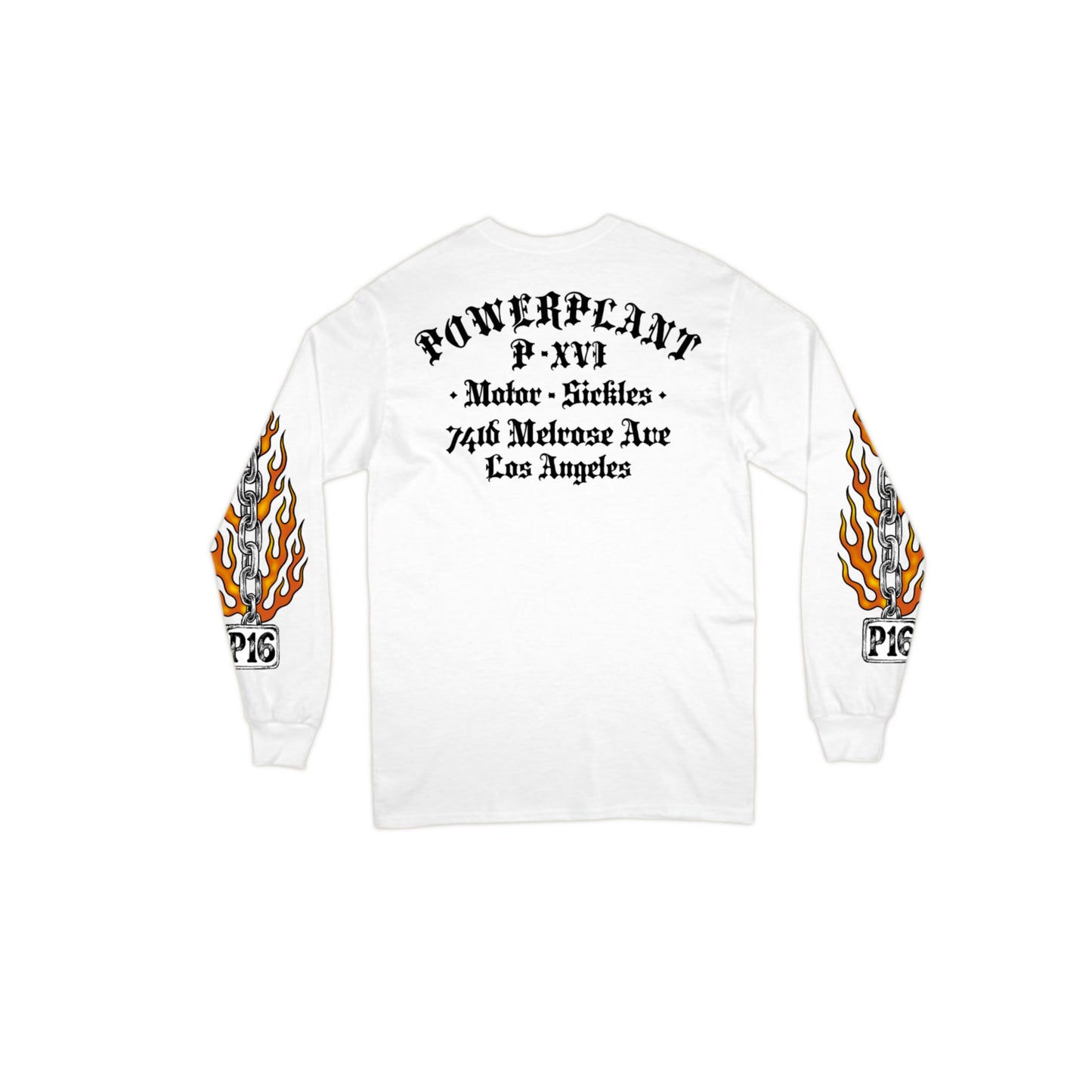 Motor Sickles Flame & Chain Long Sleeve