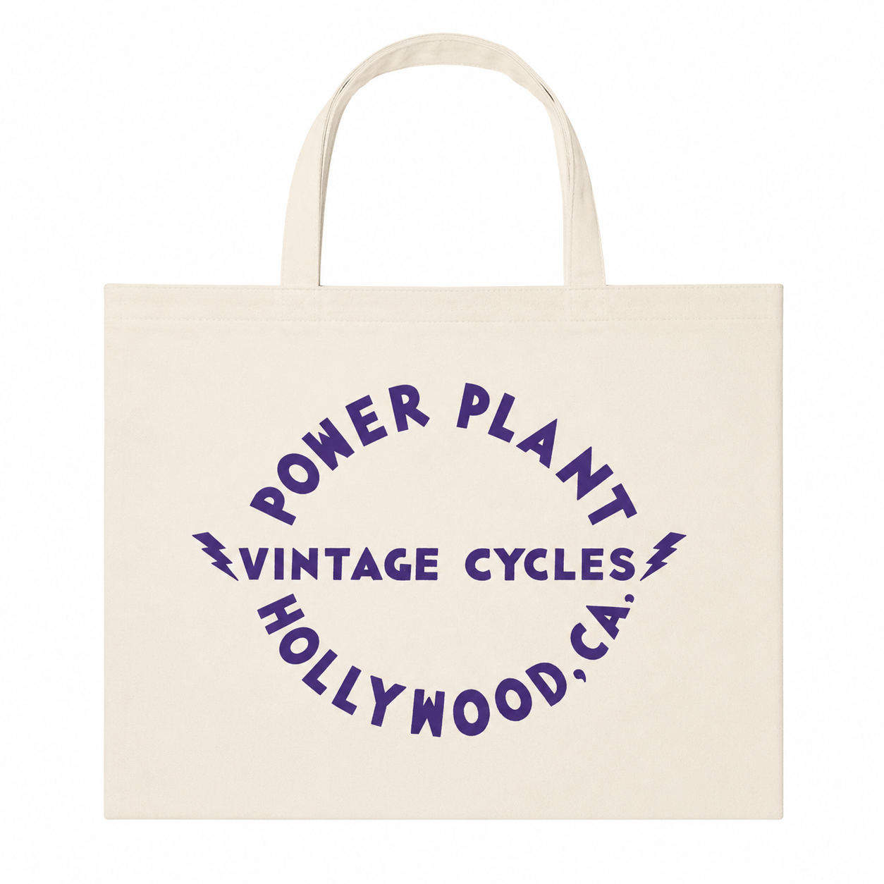 Powerplant Vintage Cycles Tote