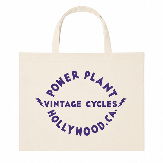 Powerplant Vintage Cycles Tote
