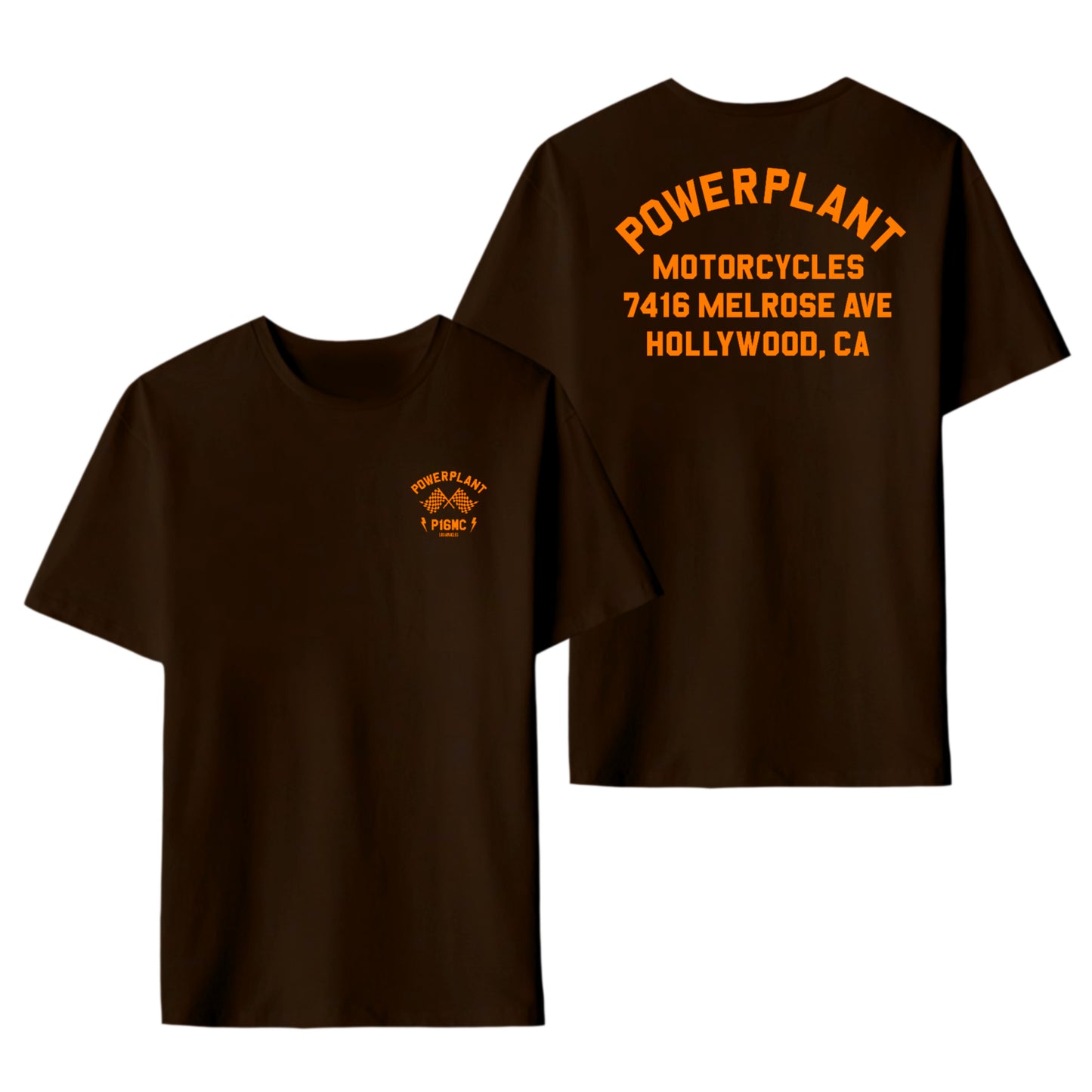 Powerplant Racing Flags Classic - Brown/Orange