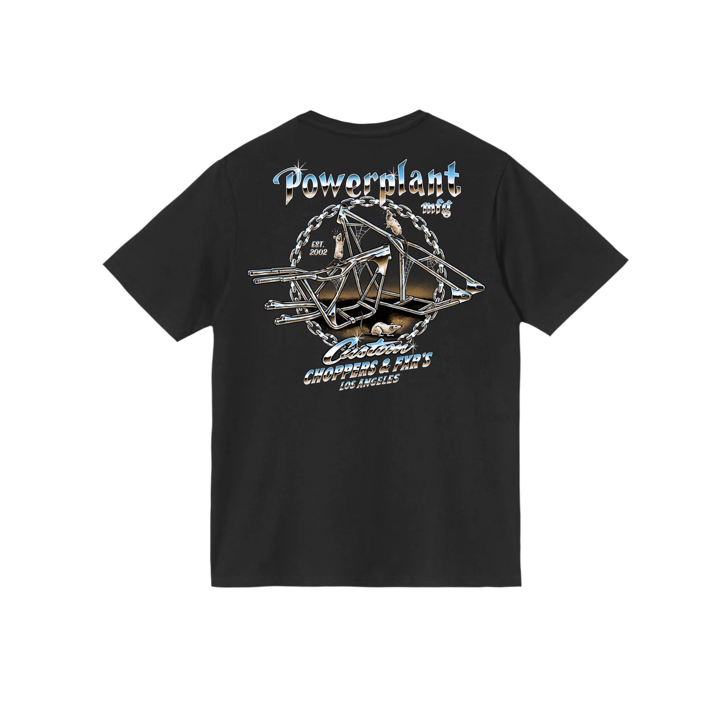 P16 Chrome Choppers & FXRs Pocket Tee