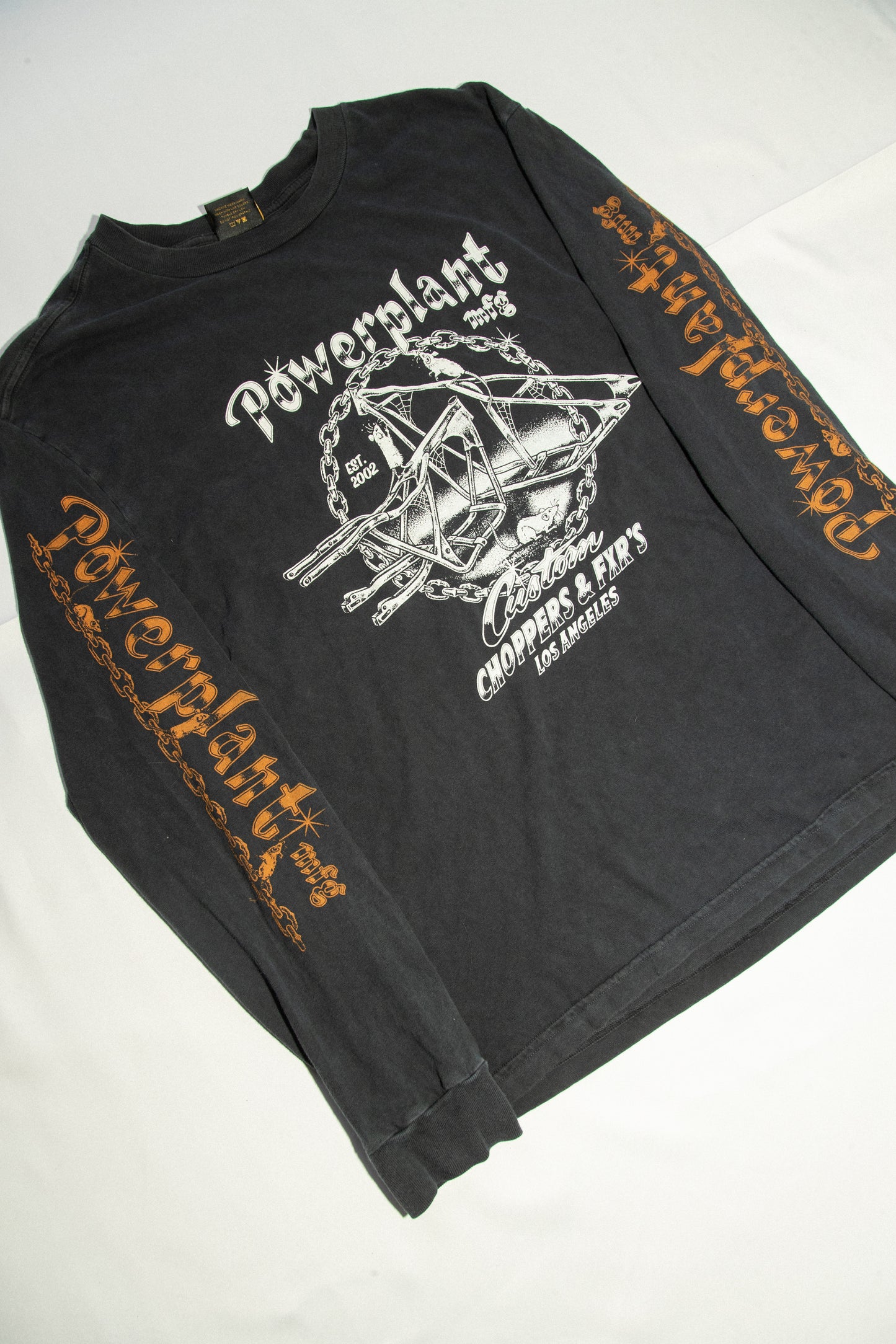 Orange Sleeve Chopper & FXR Long Sleeve - Black