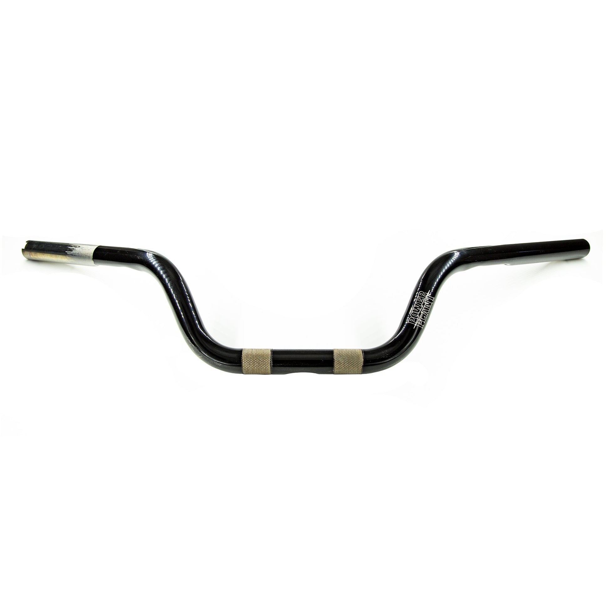 P16 U BEND CUSTOM HANDLEBAR - BLACK-Parts-Powerplant Motorcycles