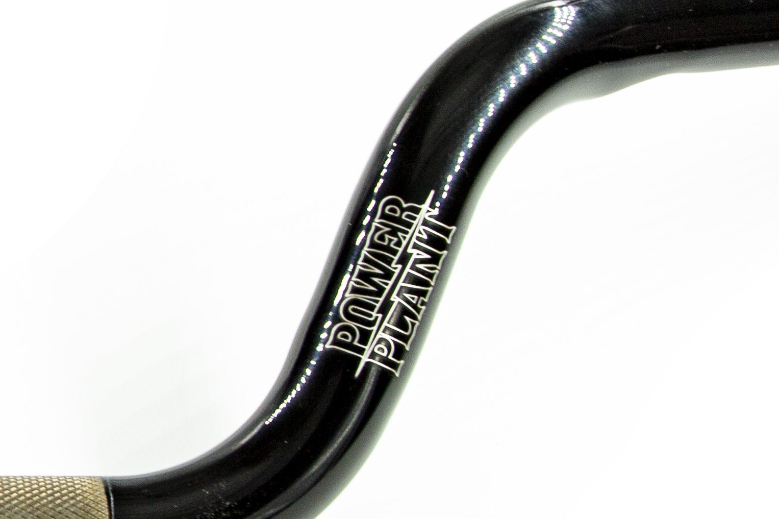 P16 U BEND CUSTOM HANDLEBAR - BLACK-Parts-Powerplant Motorcycles